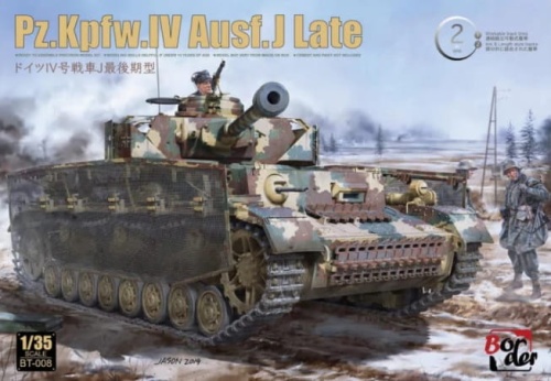 Pz.Kpfw.IV Ausf.J Late 1:35 Border Model BT008