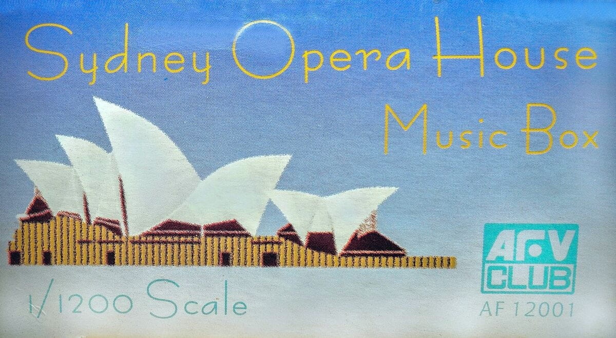 Zdjęcie główne produktu Sydney Opera House Music Box 1:1200 AFV Club 12001