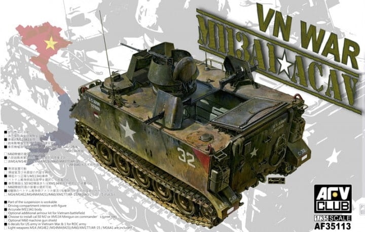 Zdjęcie główne produktu M113A1 ACAV 1:35 AFV Club 35113