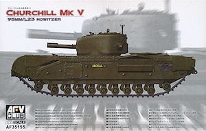 Zdjęcie główne produktu Churchill Mk.V 95mm Howitzer 1:35 AFV Club 35155