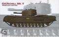 Zdjęcie główne produktu Churchill Mk.V 95mm Howitzer 1:35 AFV Club 35155