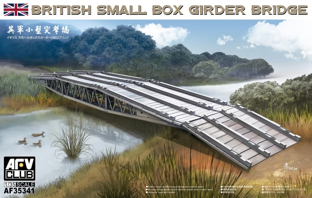 Zdjęcie główne produktu British Small Box Girder Bridge 1:35 AFV Club 35341