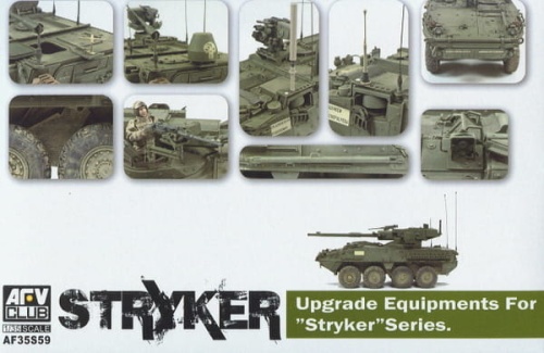 Upgrade Equipment for Stryker Series Vehicles 1:35 AFV Club 35S59