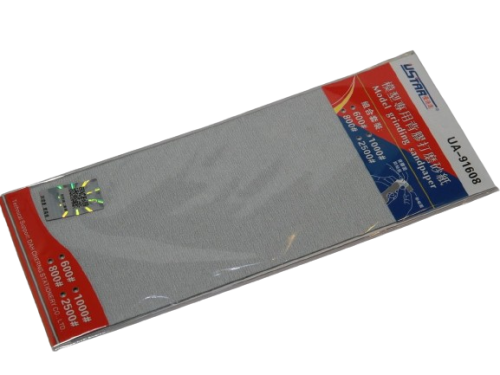 Set of sandpaper (4pcs) 600,800,1000,2500 U-Star 91608