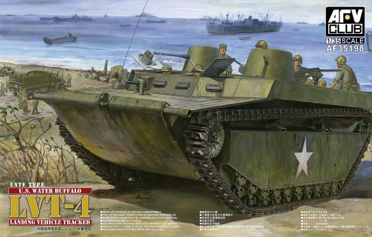 Zdjęcie główne produktu LVT-4 Water Buffalo (Late type) 1:35 AFV Club 35198