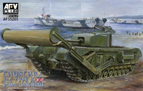 Churchill TLC Type-A w/Carpet Laying Device 1:35 AFV Club 35285