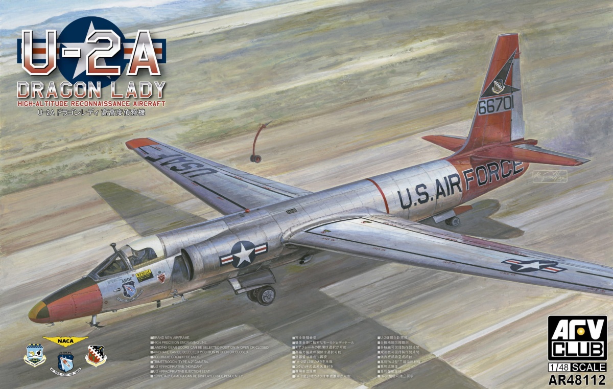 Zdjęcie główne produktu Lockheed U-2A Dragon Lady 1:48 AFV Club AR48112