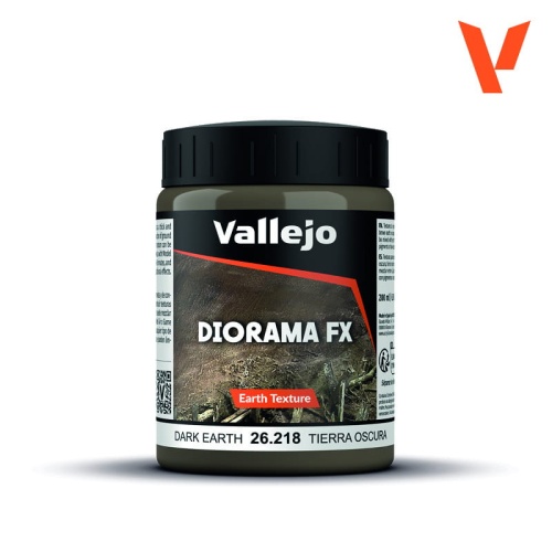 Vallejo 26218 Dark Earth Diorama Effects 200ml