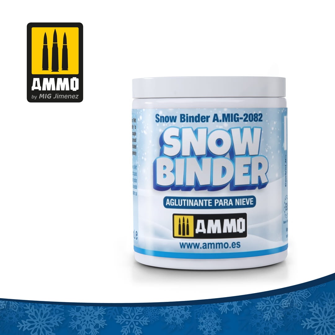 Zdjęcie główne produktu Snow Binder (100ml) Ammo by Mig Jimenez 2082