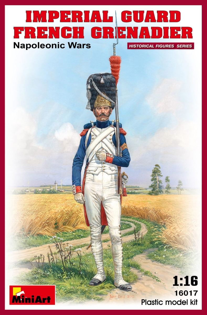 Zdjęcie główne produktu Imperial Guard French Grenadier. Napoleonic Wars 1:16 MiniArt 16017