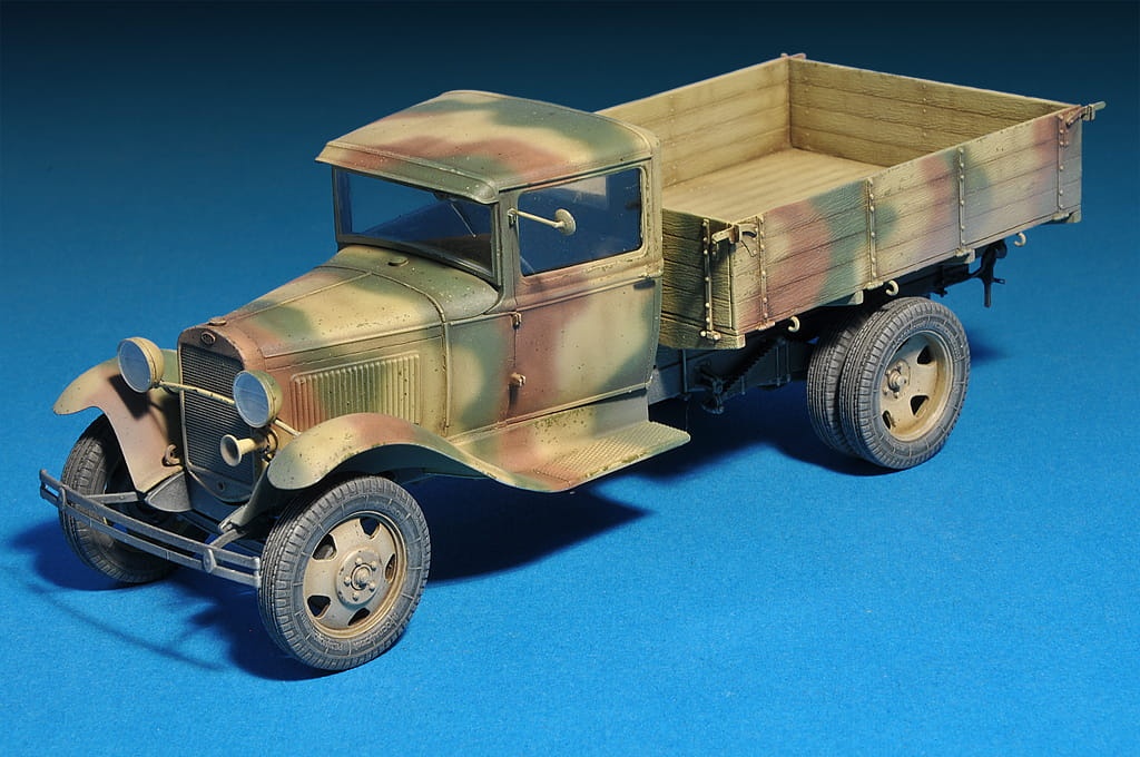 Zdjęcie dodatkowe produktu Gaz-aa Cargo Truck 1.5t Truck 1:35 MiniArt 35124