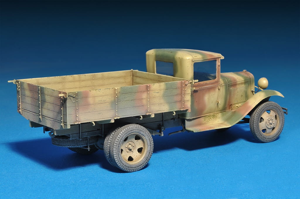 Zdjęcie dodatkowe produktu Gaz-aa Cargo Truck 1.5t Truck 1:35 MiniArt 35124