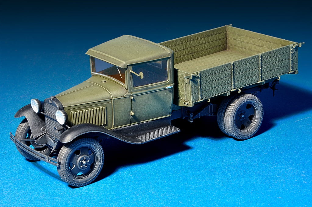 Zdjęcie dodatkowe produktu Gaz-aa Cargo Truck 1.5t Truck 1:35 MiniArt 35124