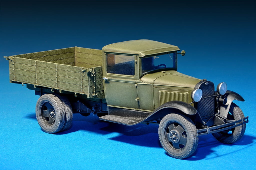 Zdjęcie dodatkowe produktu Gaz-aa Cargo Truck 1.5t Truck 1:35 MiniArt 35124