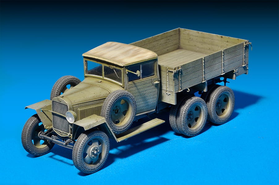 Zdjęcie dodatkowe produktu Gaz-aaa Mod. 1943. Cargo Truck 1:35 MiniArt 35133