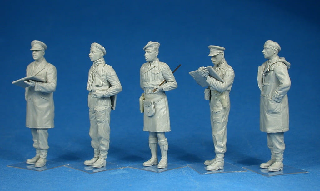 Zdjęcie dodatkowe produktu British Officers 1:35 MiniArt 35165