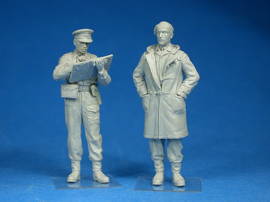 Zdjęcie dodatkowe produktu British Officers 1:35 MiniArt 35165
