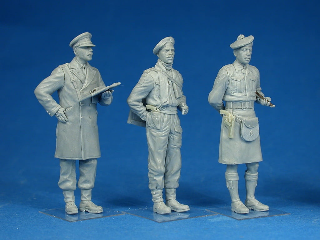 Zdjęcie dodatkowe produktu British Officers 1:35 MiniArt 35165