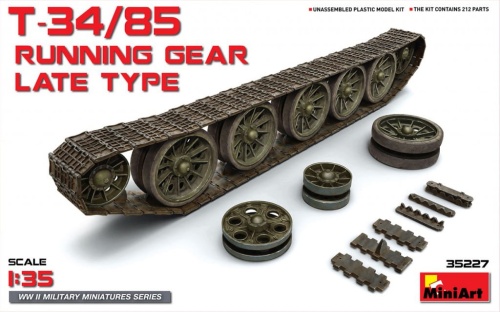 T-34/85 Running Gear Late Type 1:35 MiniArt 35227