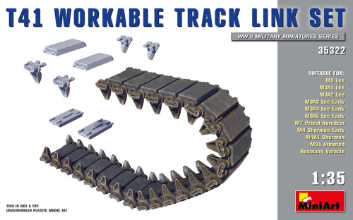 T41 Workable Track Link Set 1:35 MiniArt 35322