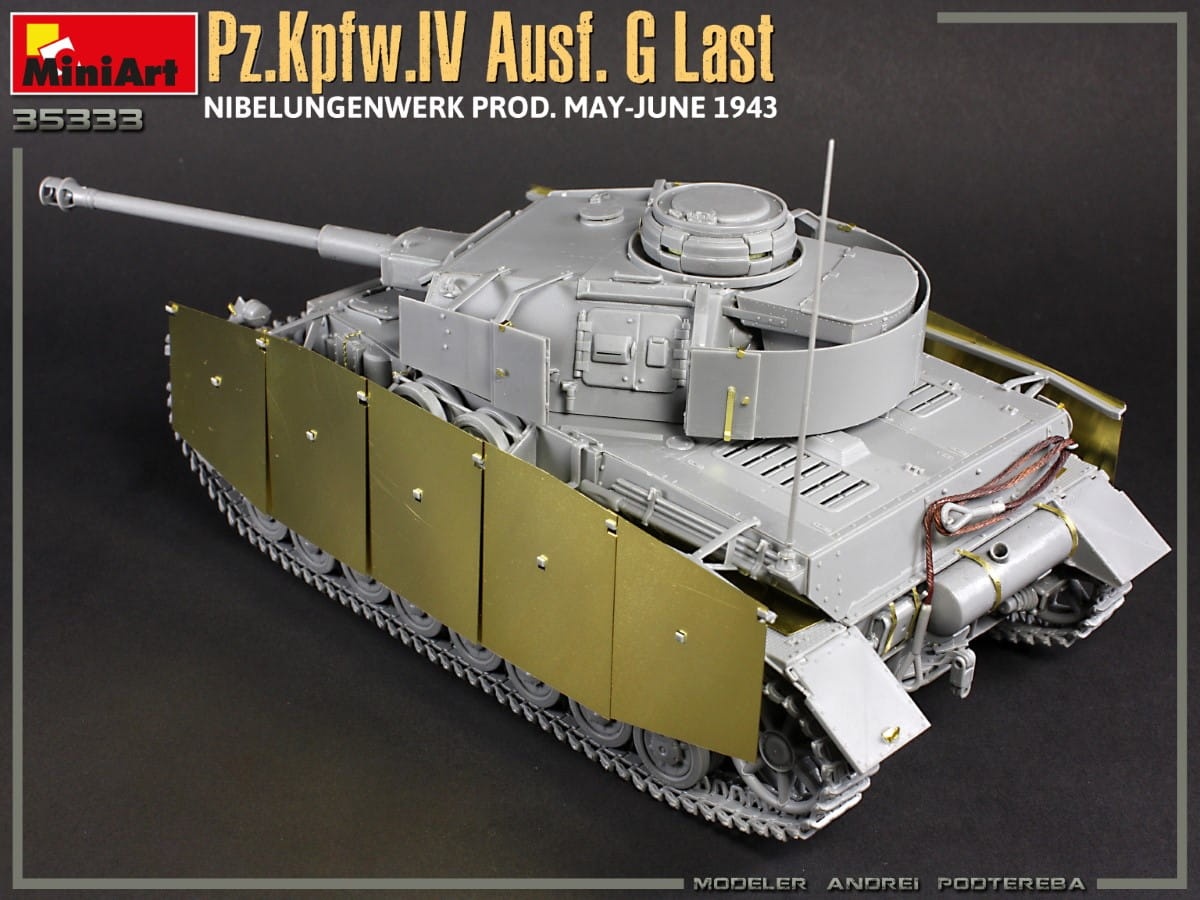 Zdjęcie dodatkowe produktu Pz.kpfw.IV Ausf. G Last/ausf. H Early. Nibelungenwerk Prod. May-june 1943. 2 In 1 Interior Kit 1:35 MiniArt 35333