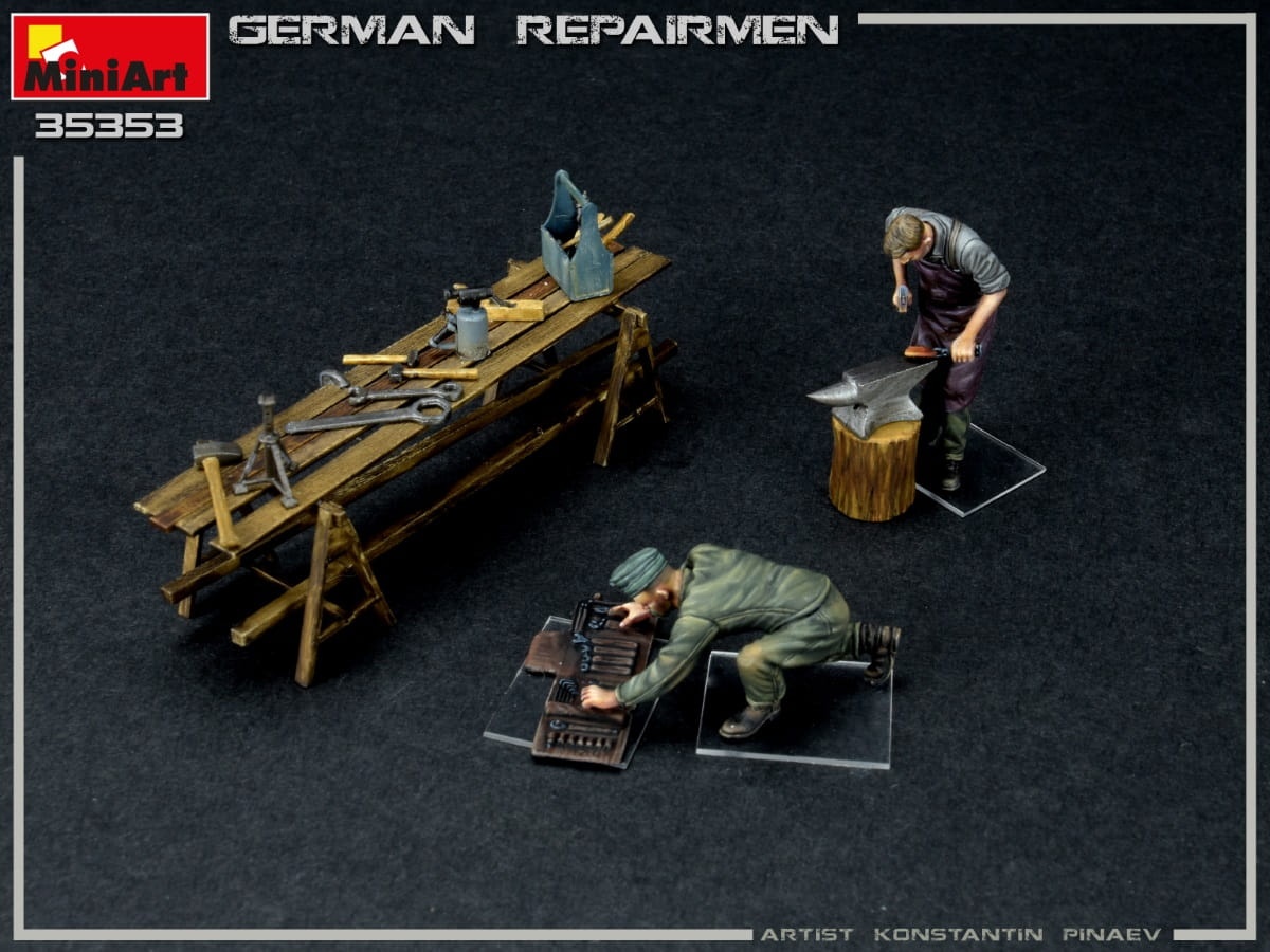 Zdjęcie dodatkowe produktu German Repairmen 1:35 MiniArt 35353