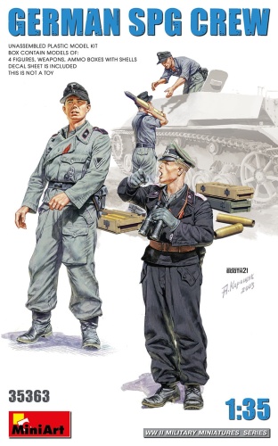 German SPG Crew 1:35 MiniArt 35363