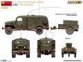 Zdjęcie dodatkowe produktu US Army K-51 Radio Truck With K-52 Trailer. Interior Kit 1:35 MiniArt 35418