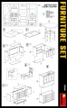 Zdjęcie dodatkowe produktu Furniture Set 1:35 MiniArt 35548
