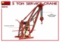 Zdjęcie dodatkowe produktu 3 Ton Service Crane 1:35 MiniArt 35576