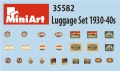 Zdjęcie dodatkowe produktu Luggage Set 1930-40s 1:35 MiniArt 35582