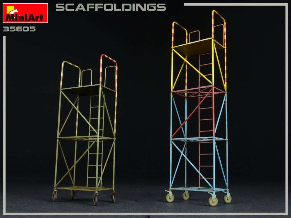 Zdjęcie dodatkowe produktu Scaffoldings 1:35 MiniArt 35605