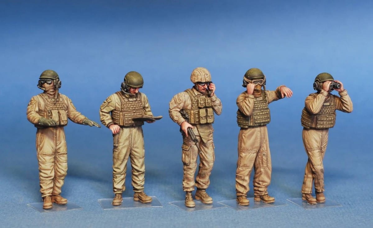 Zdjęcie dodatkowe produktu USMC Tank Crew 1:35 MiniArt 37008