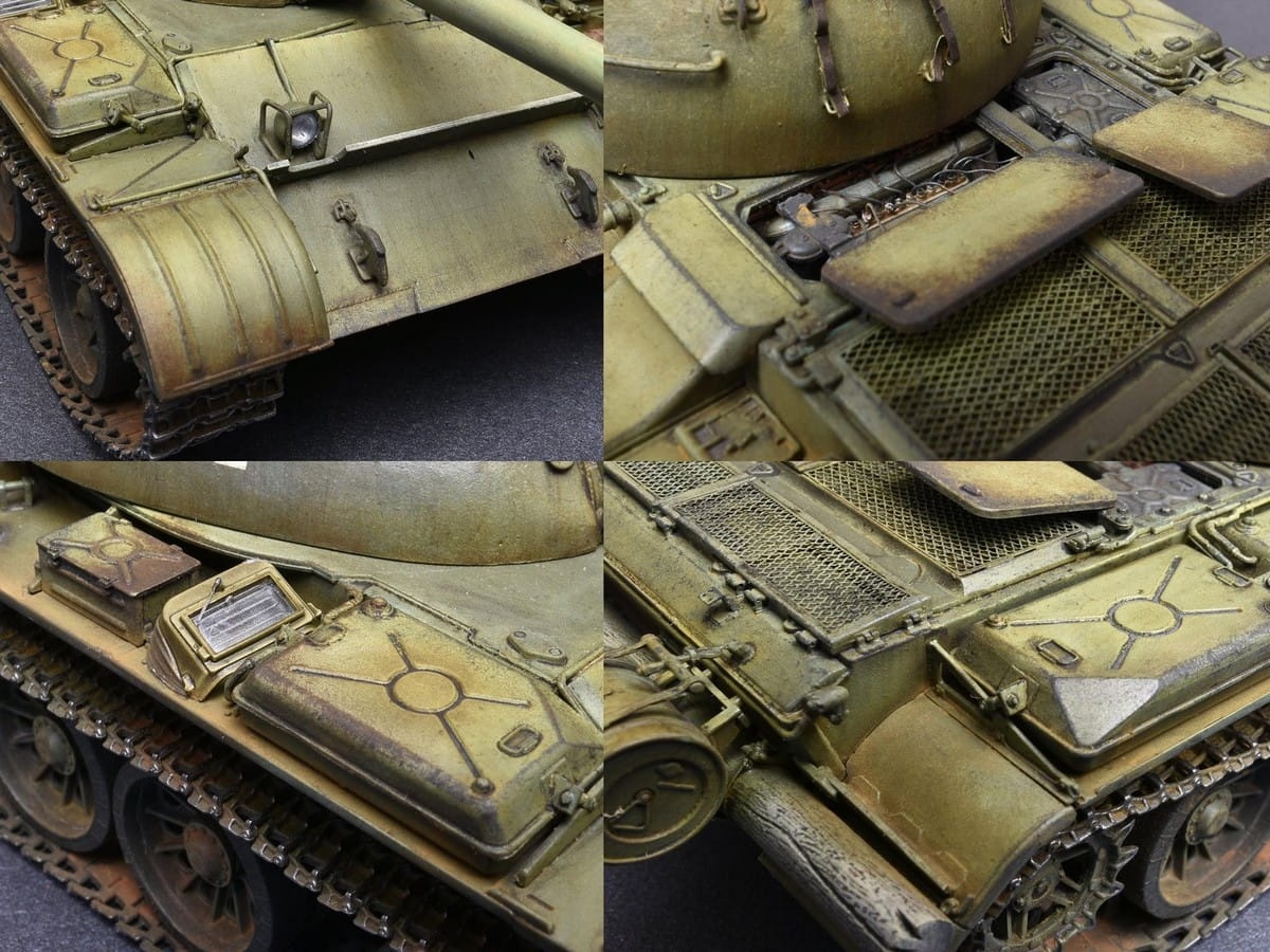 Zdjęcie dodatkowe produktu T-54A with Interior Kit 1:35 MiniArt 37009