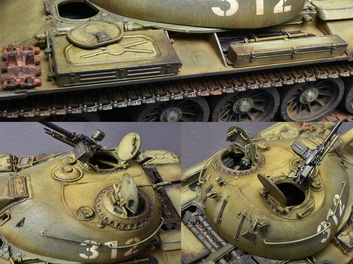 Zdjęcie dodatkowe produktu T-54A with Interior Kit 1:35 MiniArt 37009