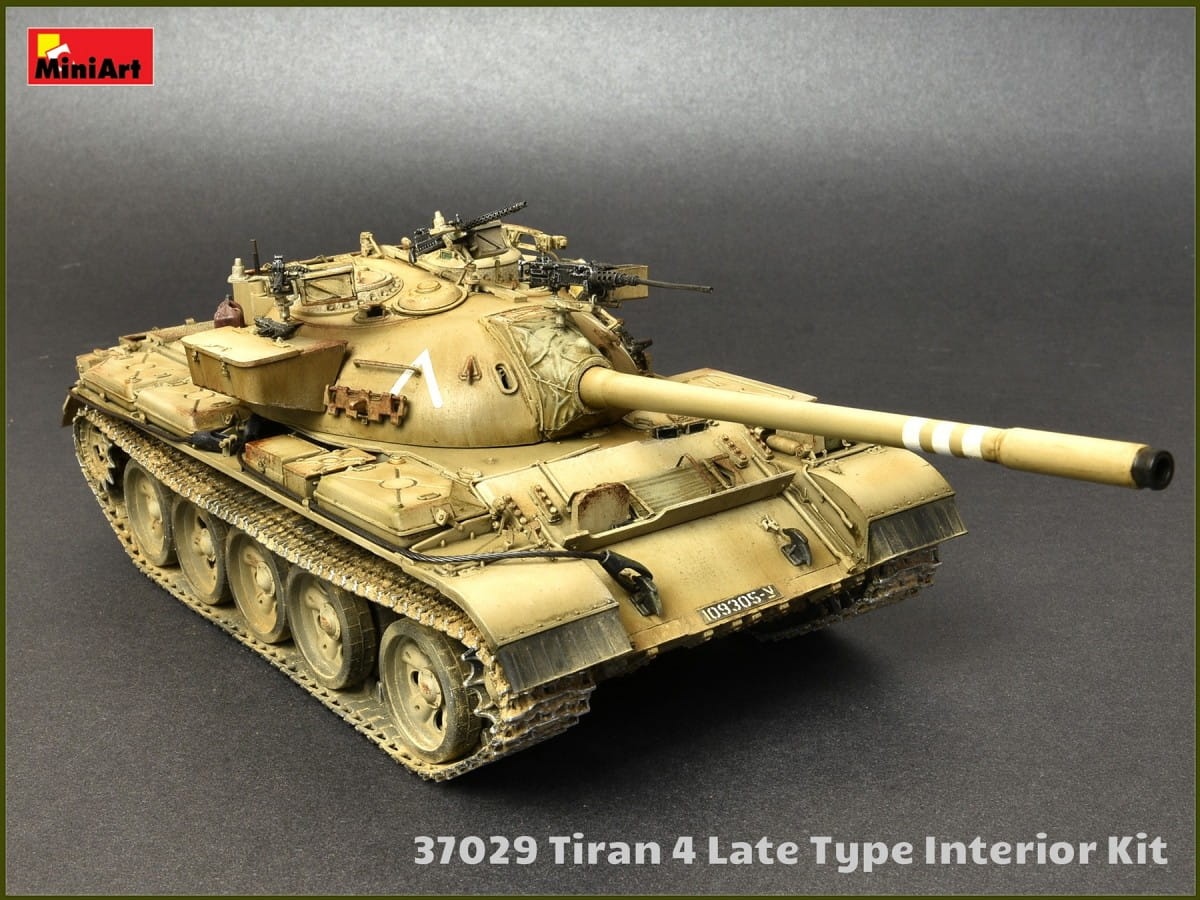 Zdjęcie dodatkowe produktu Tiran 4 Late Type. Interior Kit 1:35 MiniArt 37029