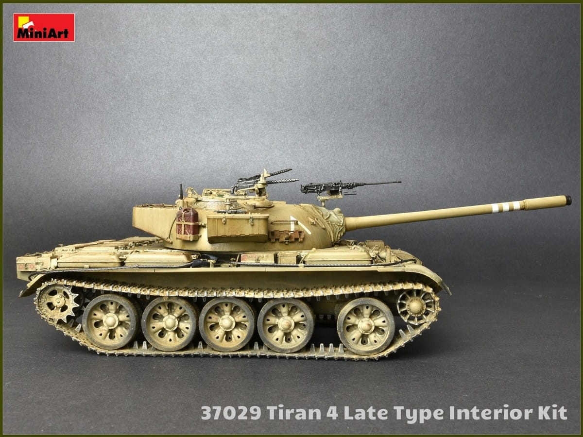 Zdjęcie dodatkowe produktu Tiran 4 Late Type. Interior Kit 1:35 MiniArt 37029