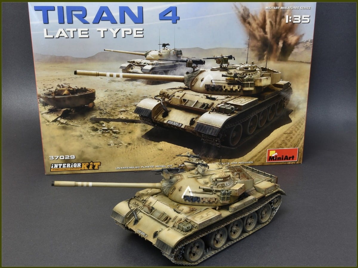 Zdjęcie dodatkowe produktu Tiran 4 Late Type. Interior Kit 1:35 MiniArt 37029