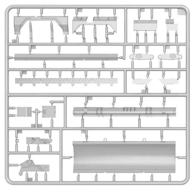 Zdjęcie dodatkowe produktu IDF Dozer Blade 1:35 MiniArt 37030