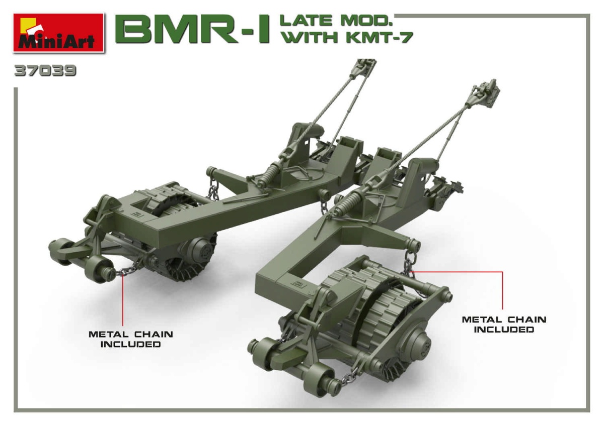 Zdjęcie dodatkowe produktu BMR-1 Late Mod. With KMT-7 1:35 MiniArt 37039