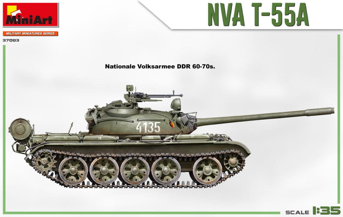 Zdjęcie dodatkowe produktu NVA T-55A 1:35 MiniArt 37083