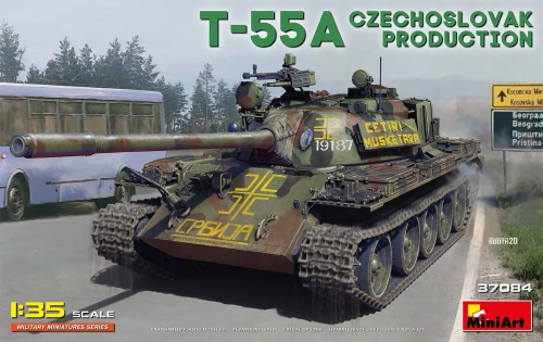 T-55A Czechoslovak Production 1:35 MiniArt 37084