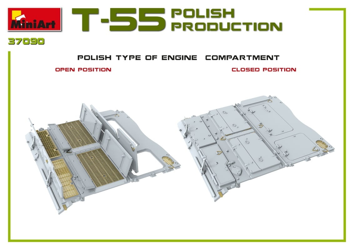Zdjęcie dodatkowe produktu T-55A Polish Production 1:35 MiniArt 37090