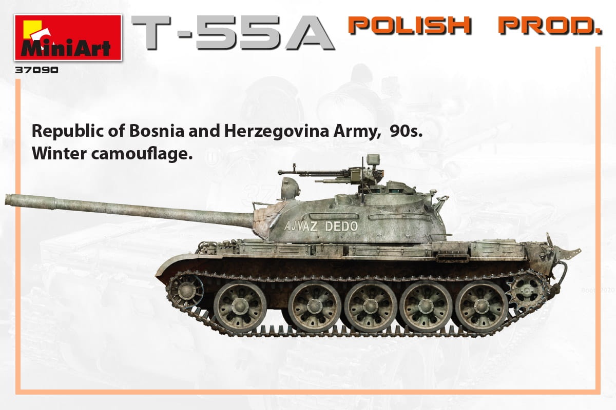 Zdjęcie dodatkowe produktu T-55A Polish Production 1:35 MiniArt 37090