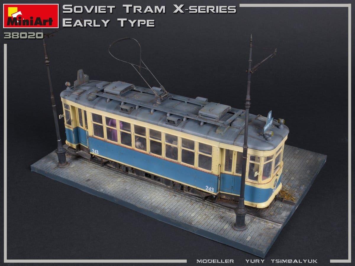 Zdjęcie dodatkowe produktu Soviet Tram X-series. Early Type 1:35 MiniArt 38020