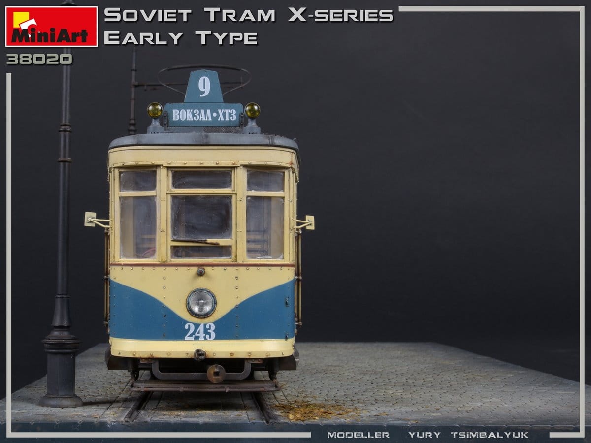 Zdjęcie dodatkowe produktu Soviet Tram X-series. Early Type 1:35 MiniArt 38020
