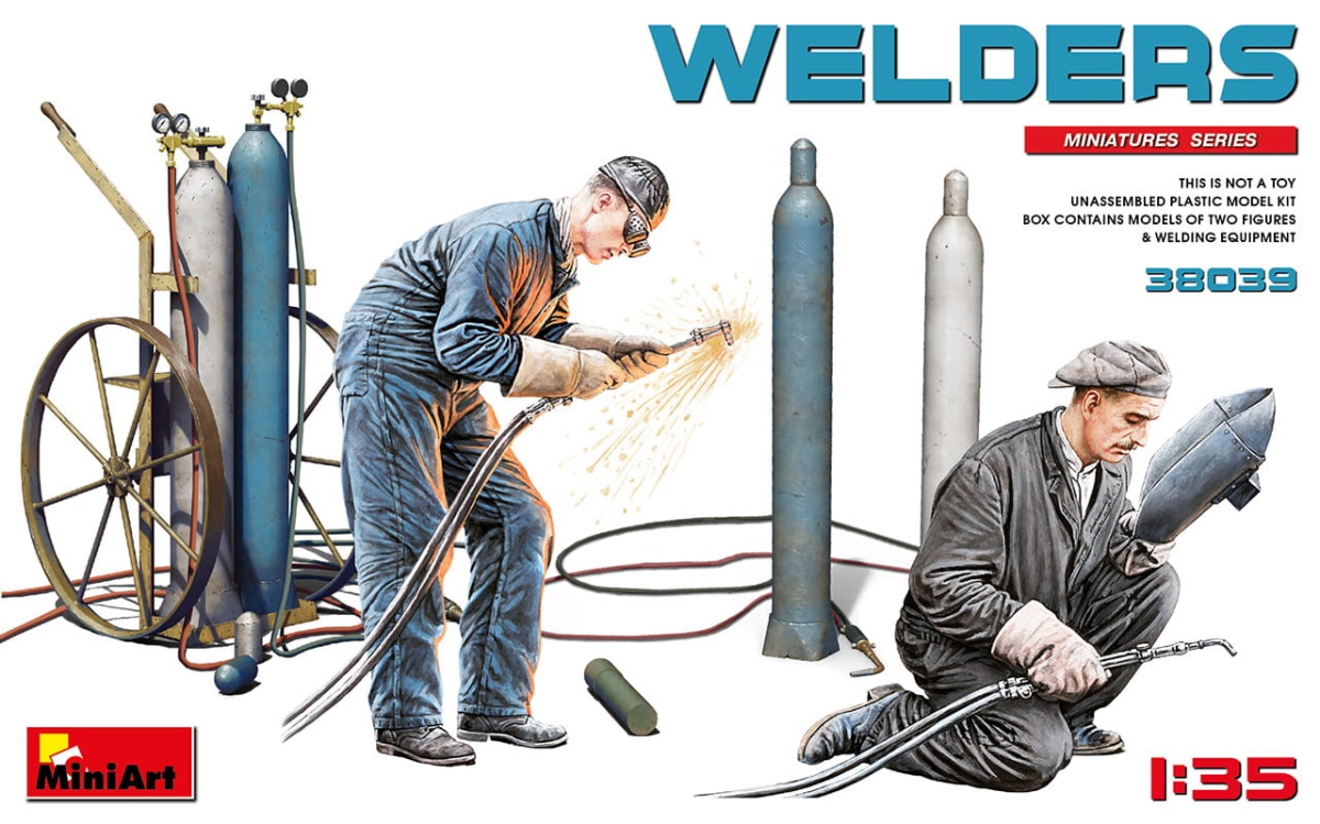 Zdjęcie główne produktu Welders 1:35 MiniArt 38039