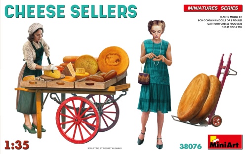 Cheese Sellers 1:35 MiniArt 38076