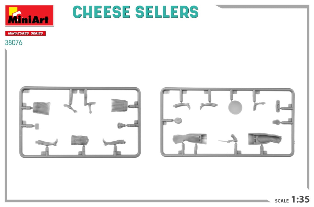 Zdjęcie dodatkowe produktu Cheese Sellers 1:35 MiniArt 38076
