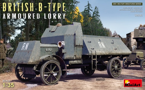 British B-type Armoured Lorry 1:35 MiniArt 39006